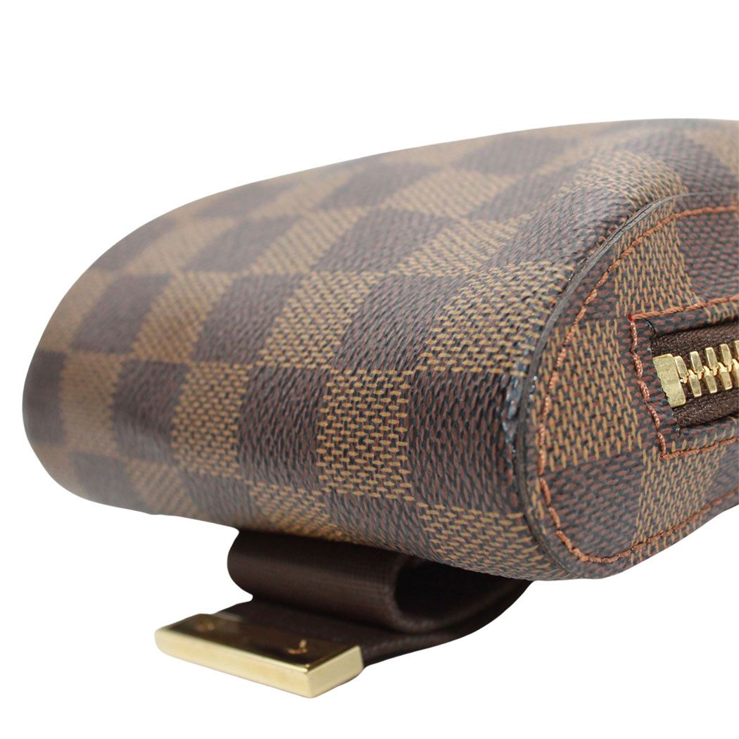 Louis Vuitton Belt Bag Damier Canvas Geronimos Ebene Brown — view 5