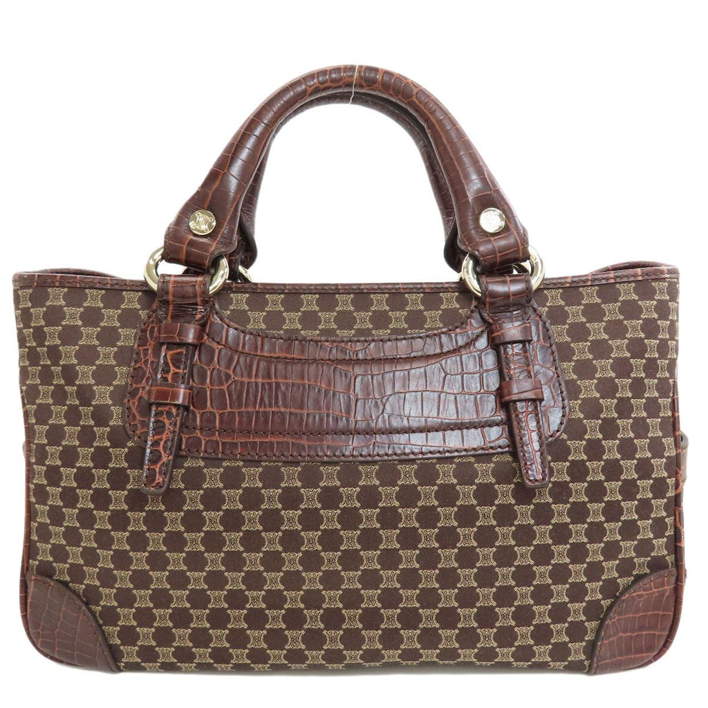 Celine Boogie Bag Handbag Brown