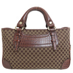 Celine Boogie Bag Handbag Brown
