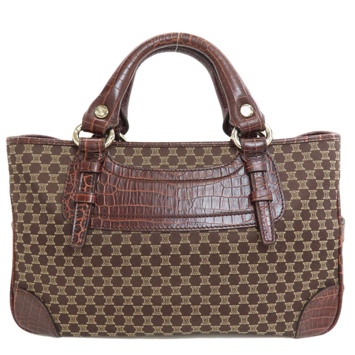 Celine Boogie Bag Handbag Brown