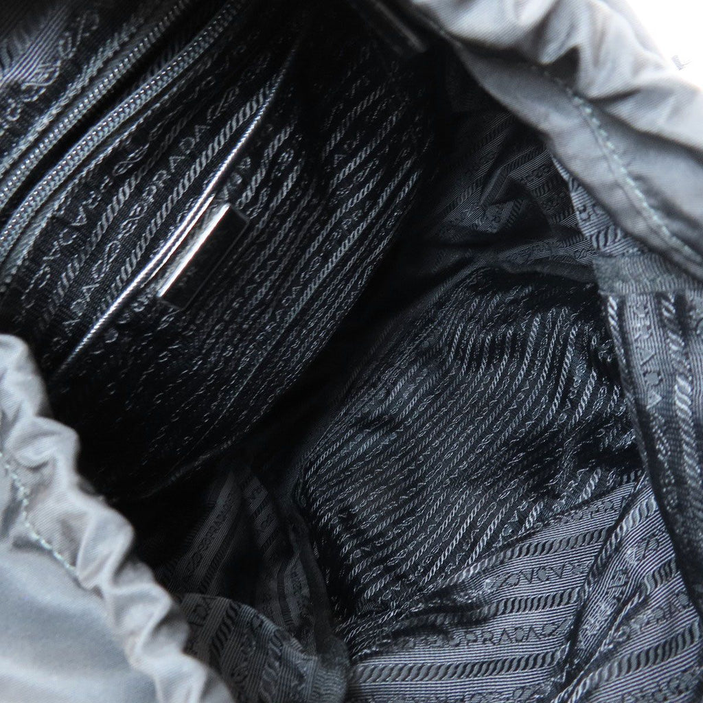 Prada Logo Backpack Nylon — view 5