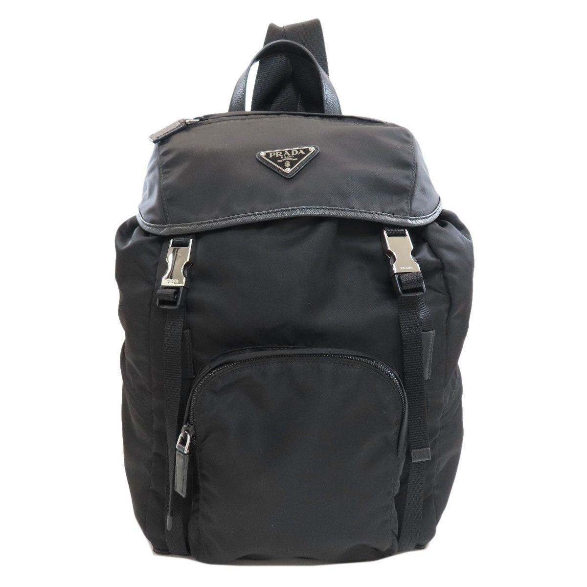 Prada Logo Backpack Nylon
