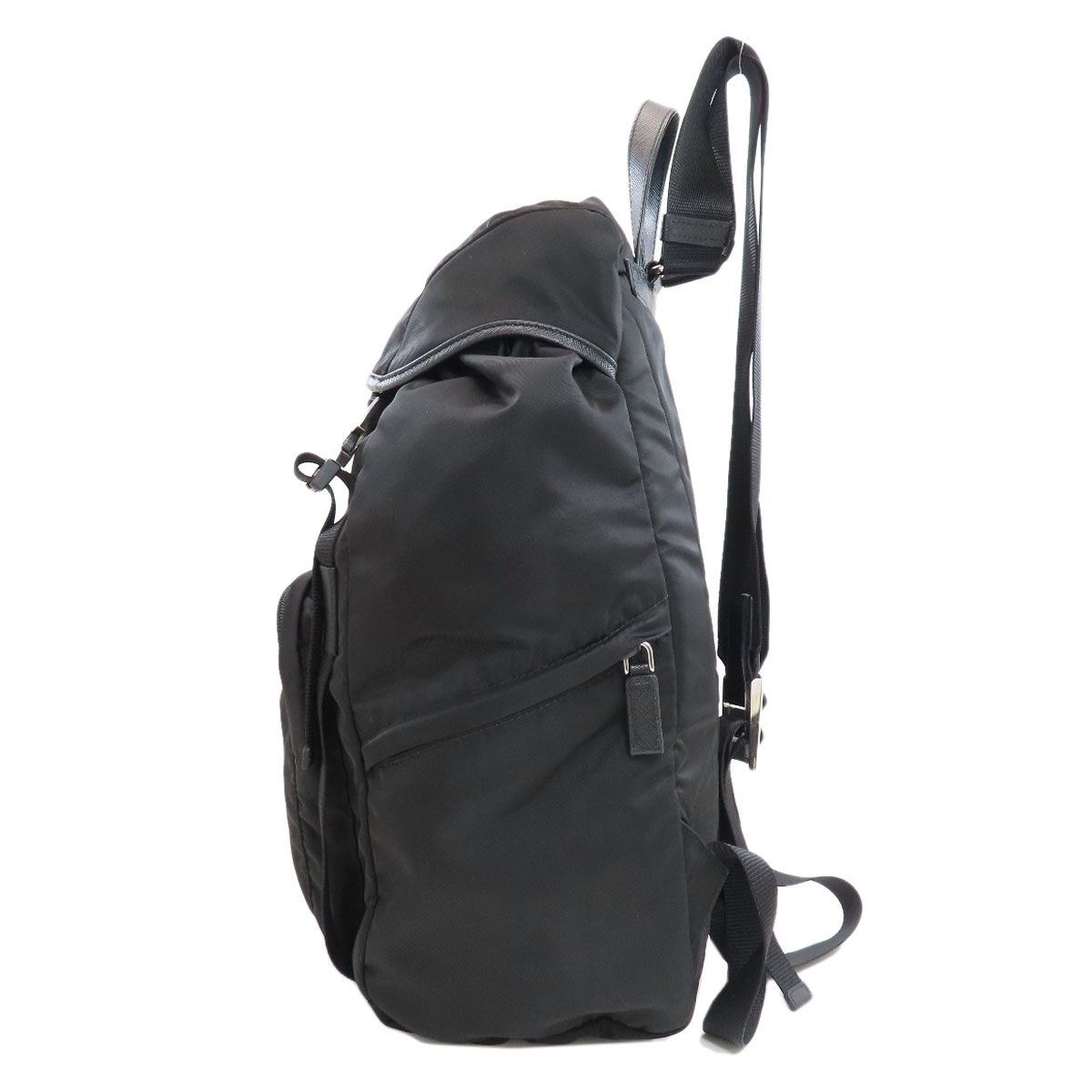 Prada Logo Backpack Nylon — view 3
