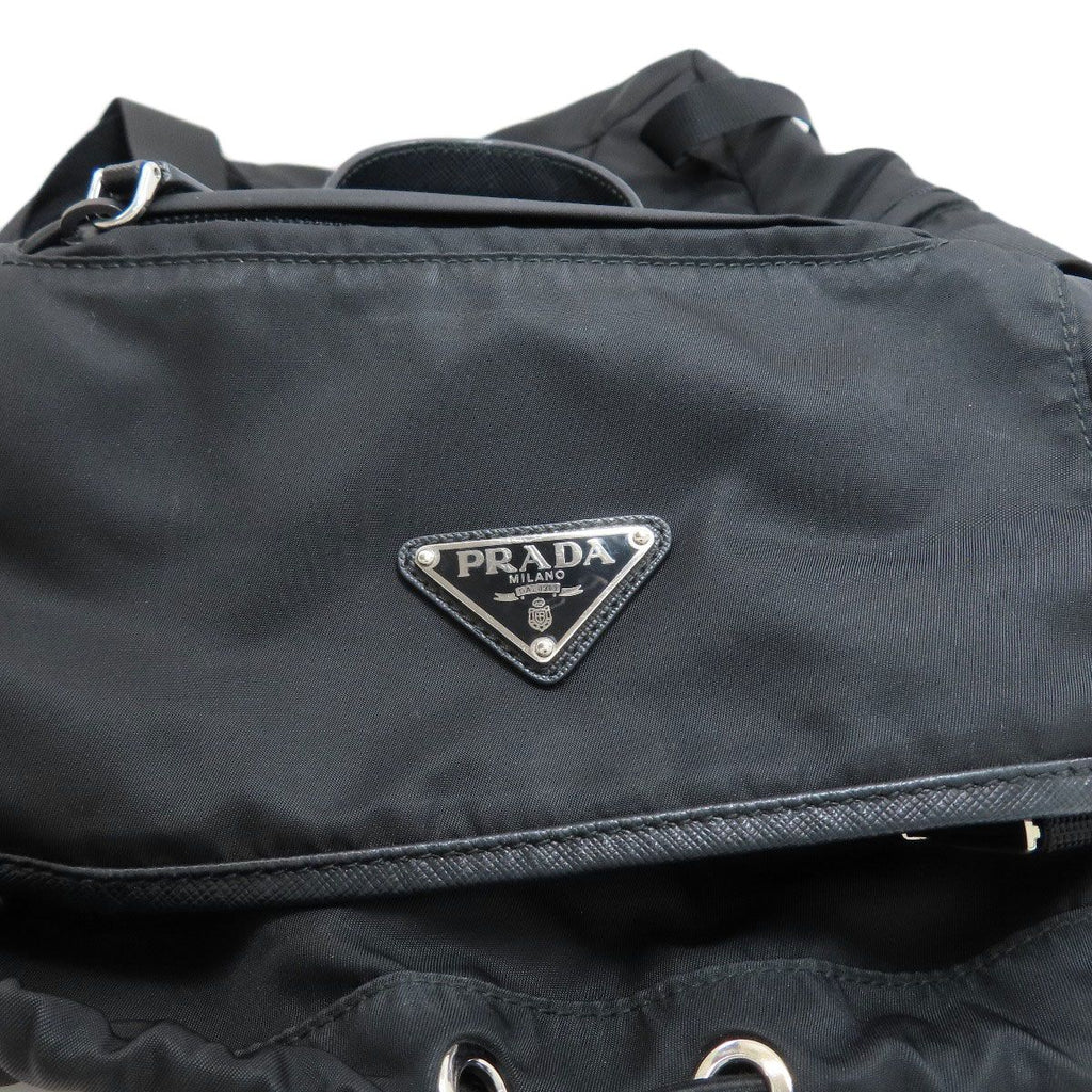 Prada Logo Backpack Nylon — view 7