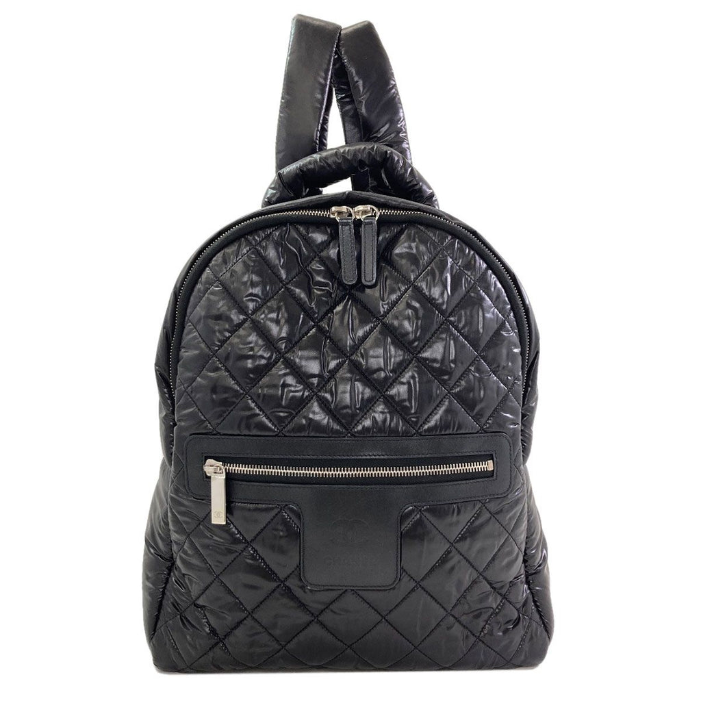Chanel Cococoon Silver Backpack Nylon