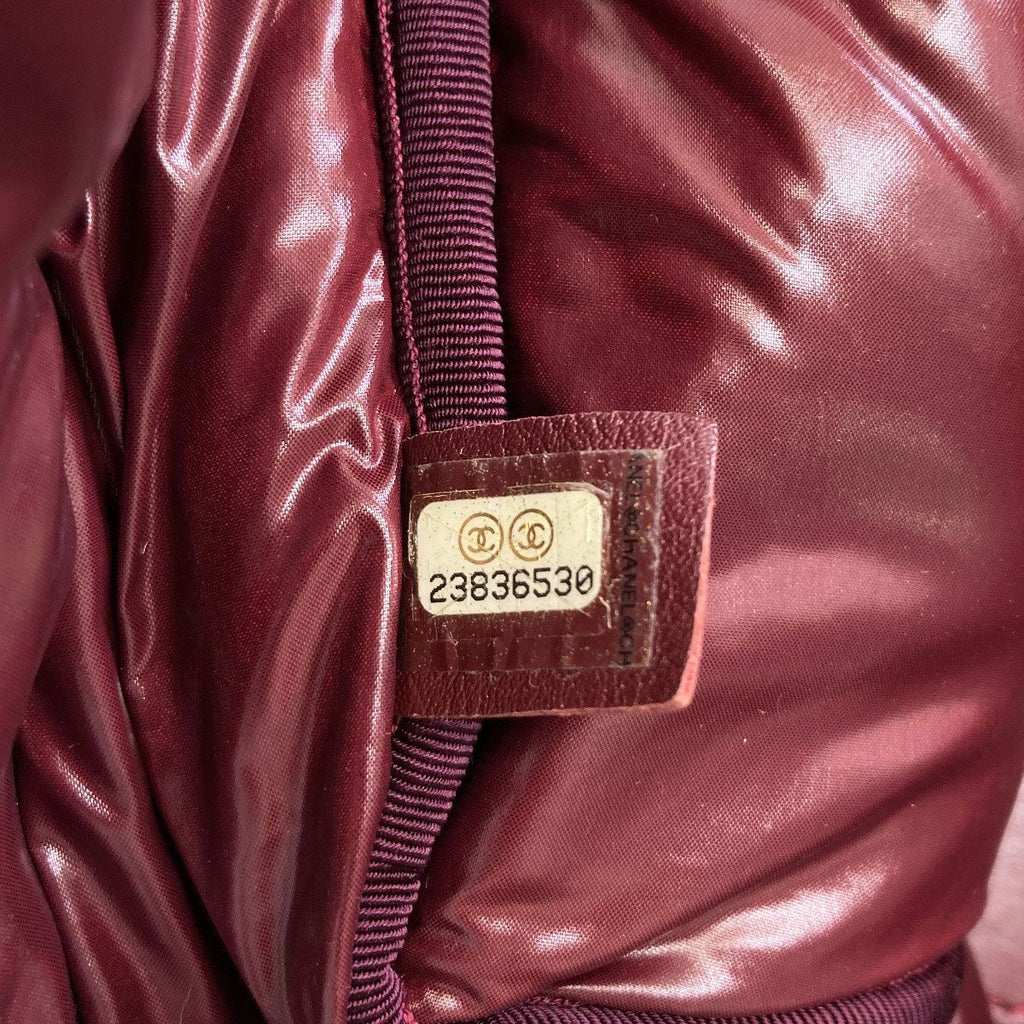 Chanel Cococoon Silver Backpack Nylon — view 7