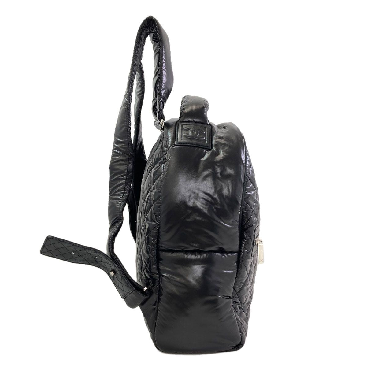 Chanel Cococoon Silver Backpack Nylon — view 3