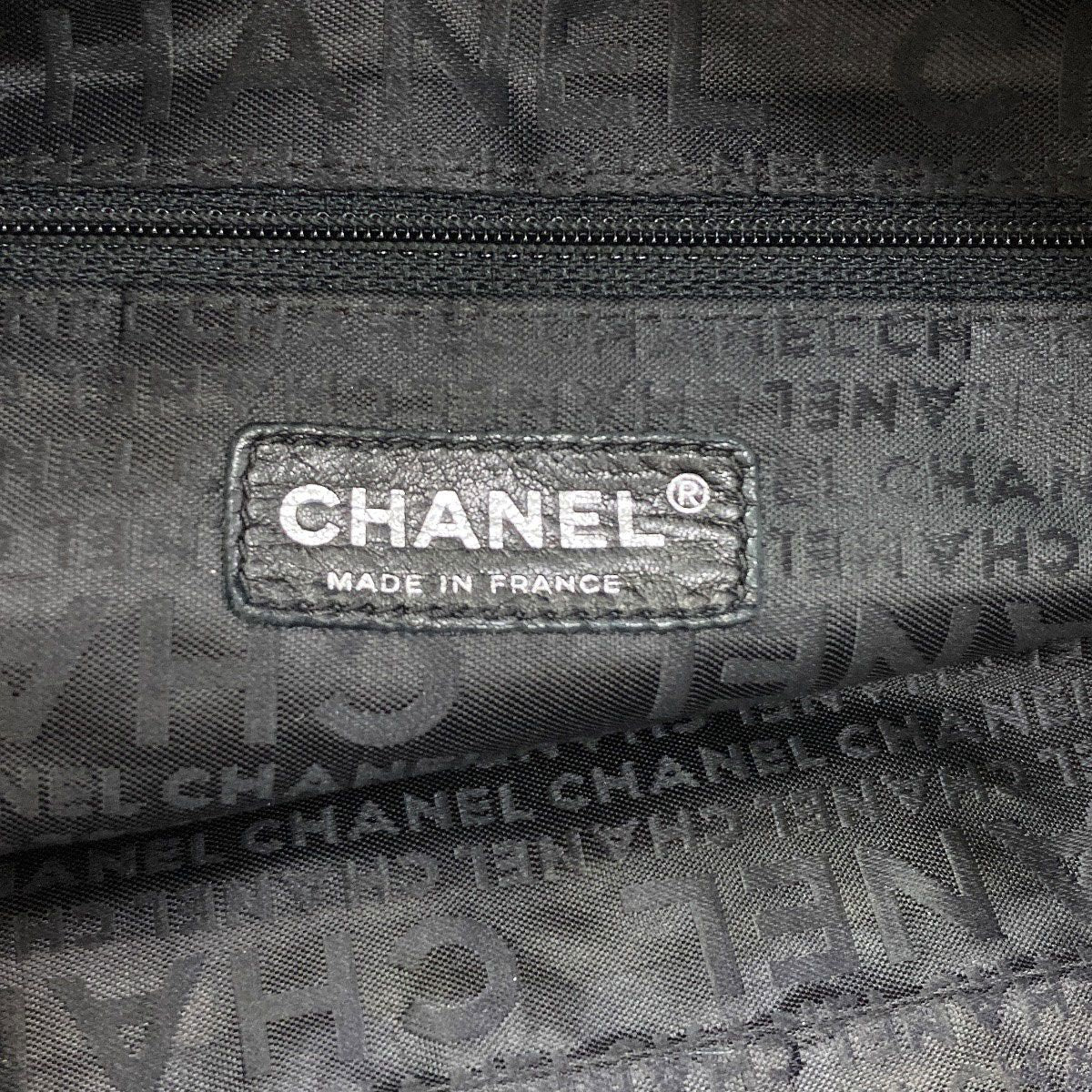 Chanel le Marais Bohler Mini Boston Quilted Silver Bag Calfskin — view 6