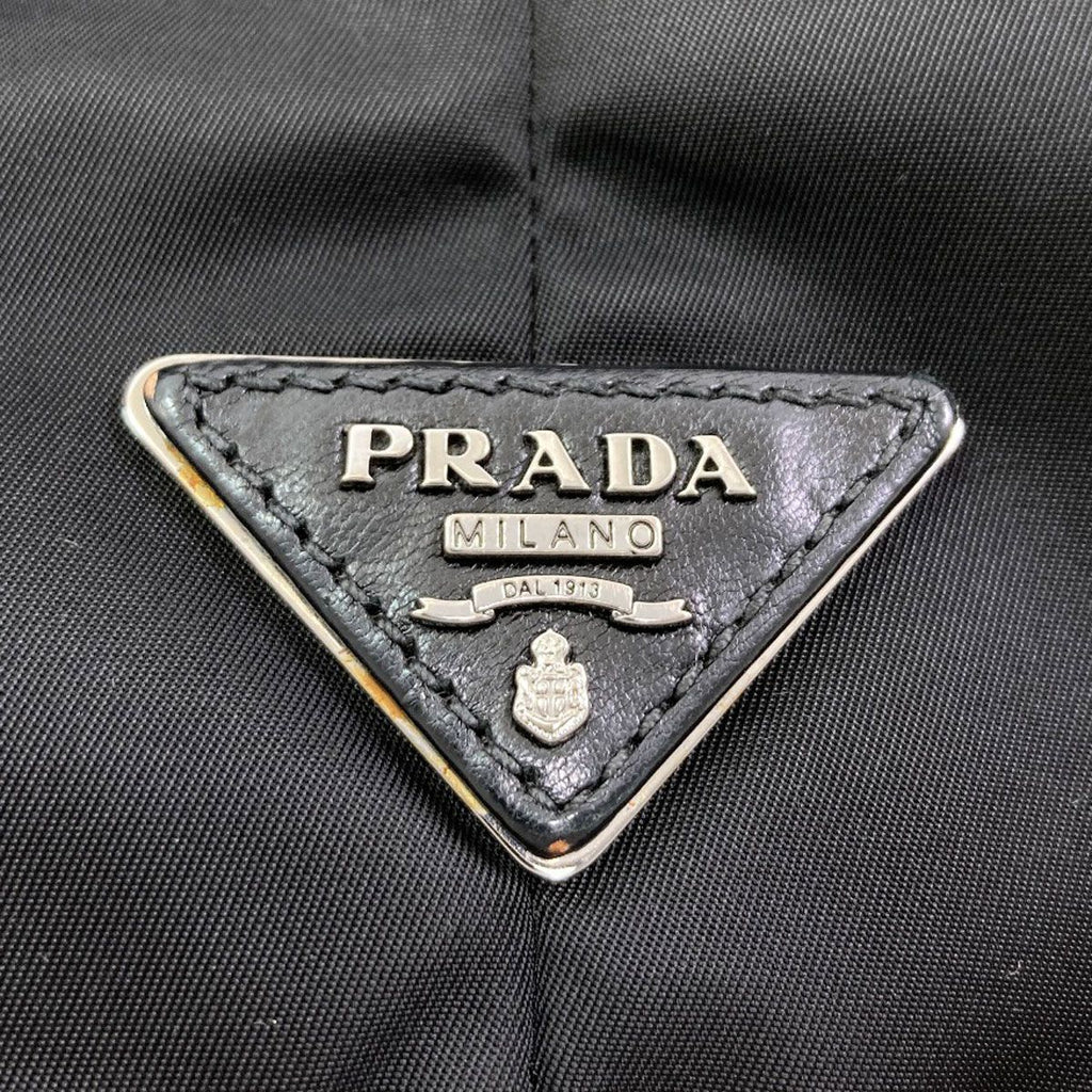 Prada Tessuto Double Reversible 2-Way Handbag Nylon — view 8