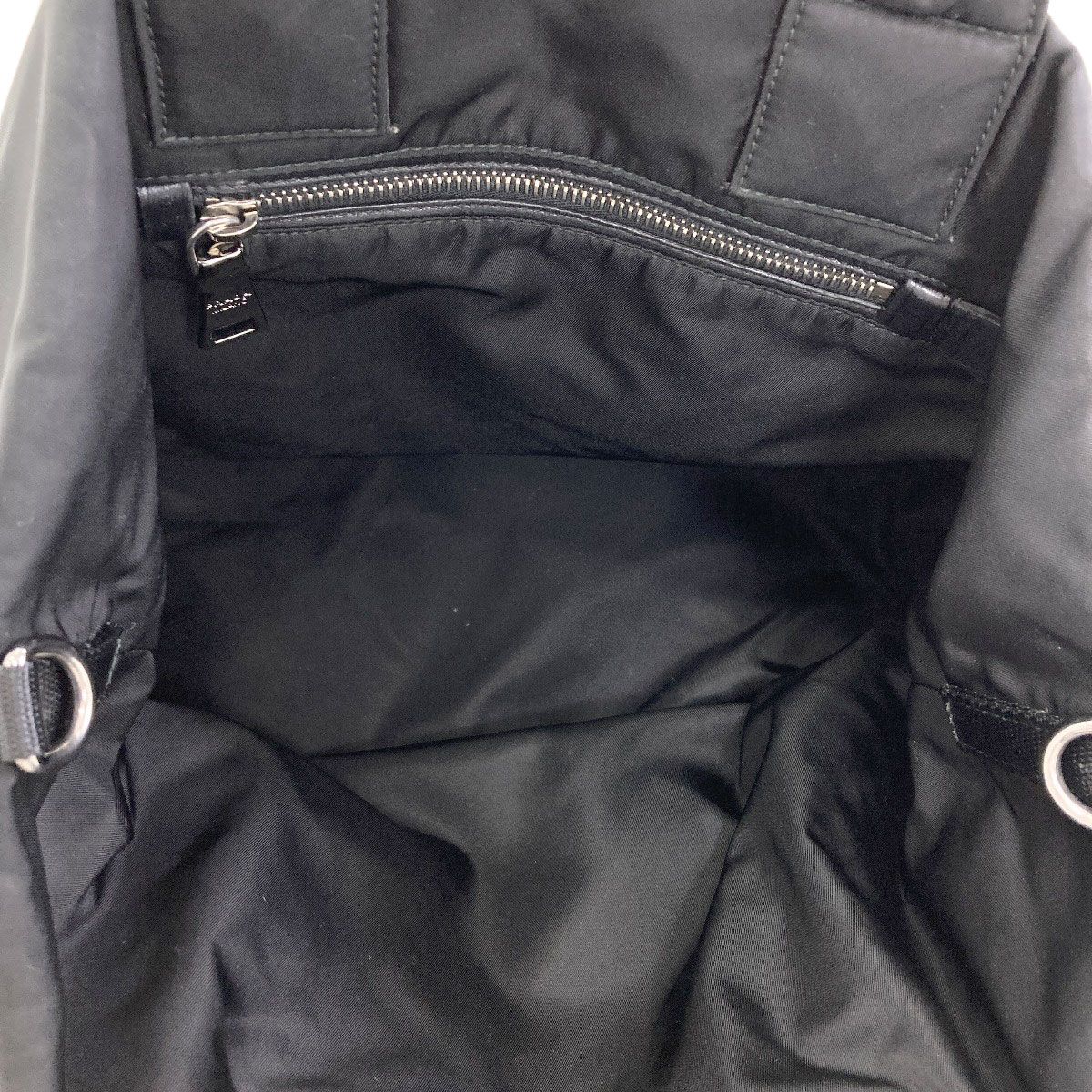 Prada Tessuto Double Reversible 2-Way Handbag Nylon — view 6