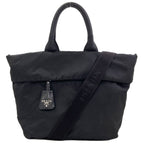 Prada Tessuto Double Reversible 2-Way Handbag Nylon