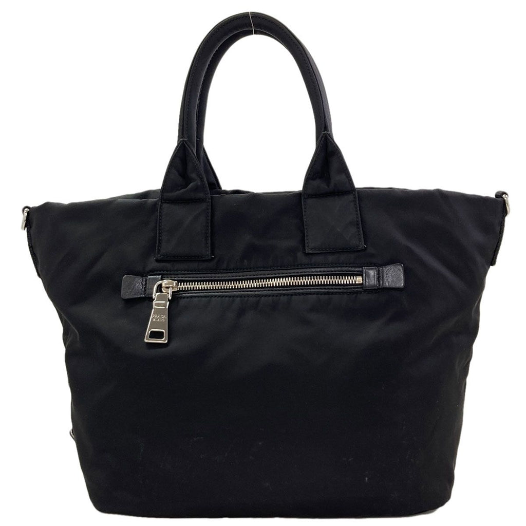 Prada Tessuto Double Reversible 2-Way Handbag Nylon — view 5