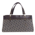 Dior Belt Tote Bag Trotter Print Canvas Leather — view 2