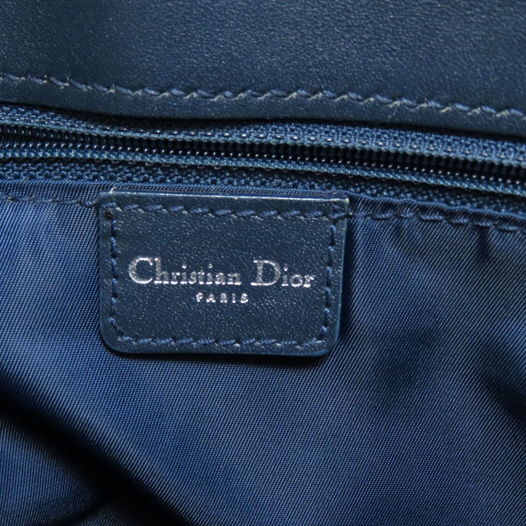 Dior Belt Tote Bag Trotter Print Canvas Leather — view 6