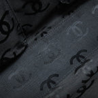 Chanel CC Logo Gold Tote Bag Grained Calfskin — view 8