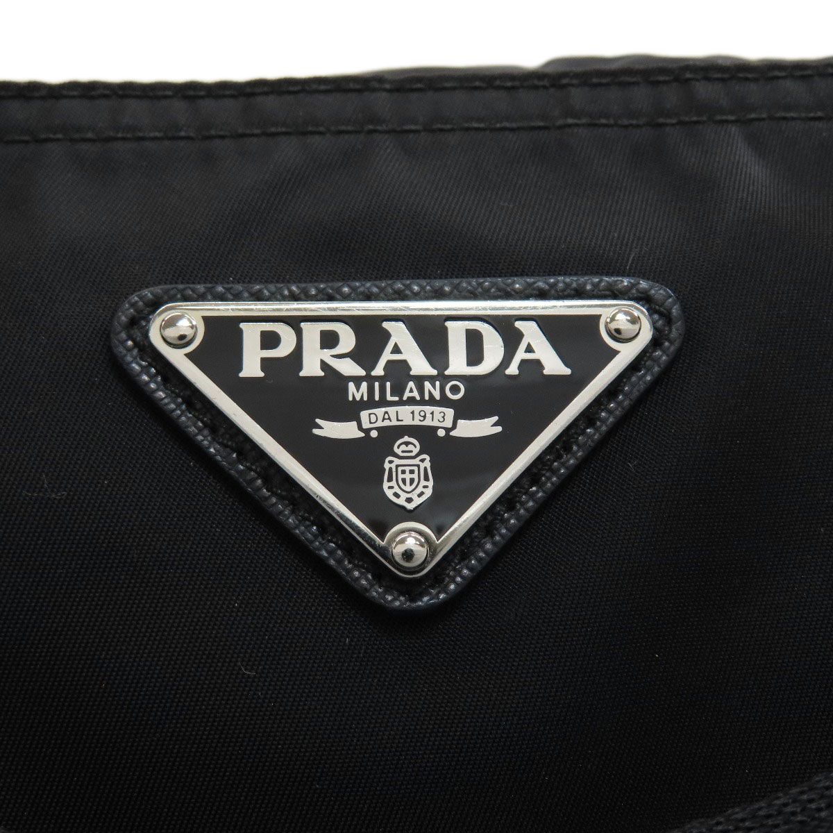 Prada Logo 2-Way Tote Bag Nylon — view 7