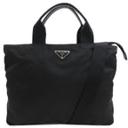 Prada Logo 2-Way Tote Bag Nylon