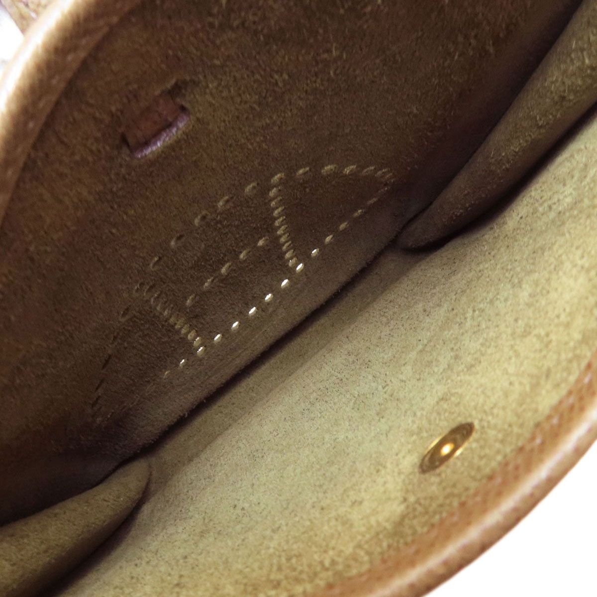Hermes Evelyne TPM Gold Shoulder Bag Epsom — view 5