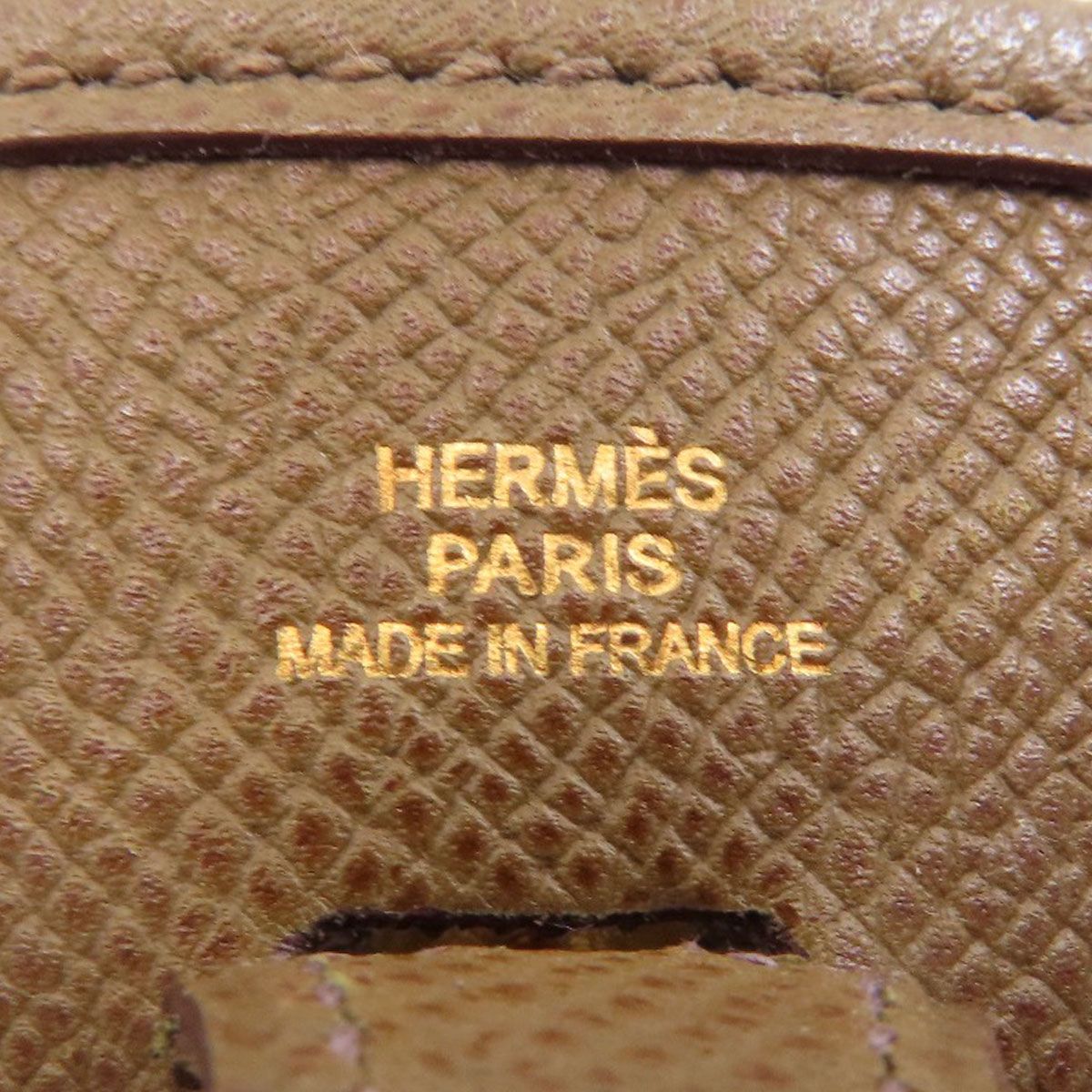 Hermes Evelyne TPM Gold Shoulder Bag Epsom — view 6