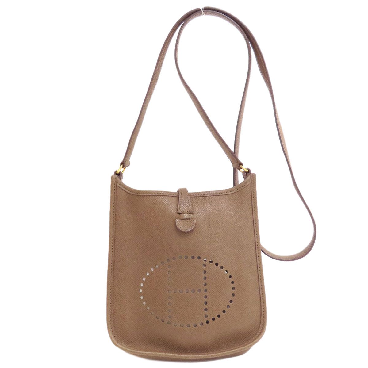 Hermes Evelyne TPM Gold Shoulder Bag Epsom
