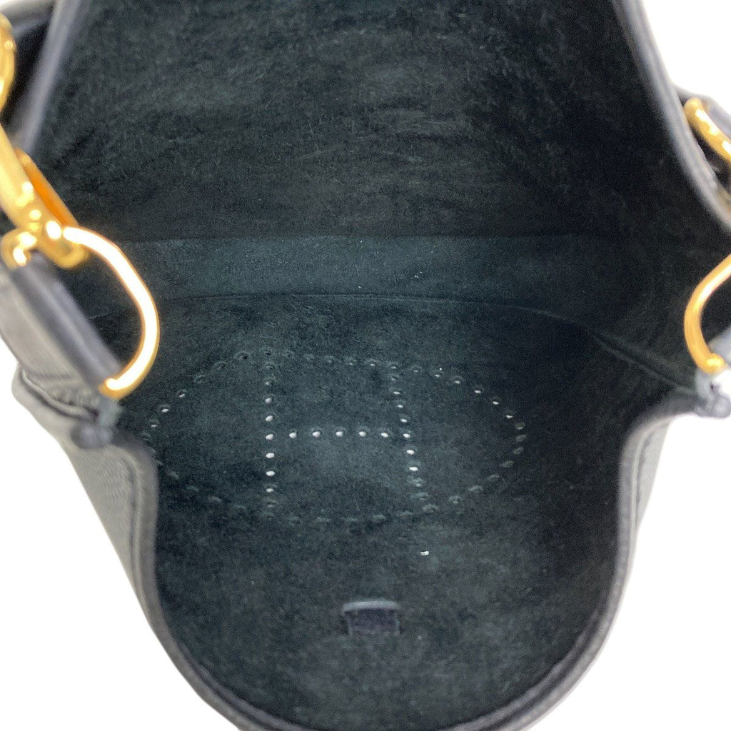 Hermes Evelyne Gold Shoulder Bag Taurillon Clemence — view 5