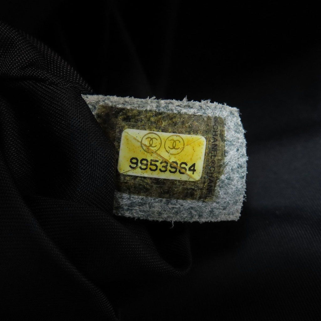 Chanel New Travel Line Shoulder Bag Nylon Jacquard — view 7