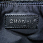 Chanel New Travel Line Shoulder Bag Nylon Jacquard — view 6