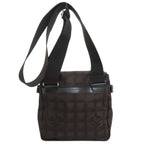 Chanel New Travel Line Shoulder Bag Nylon Jacquard — view 2