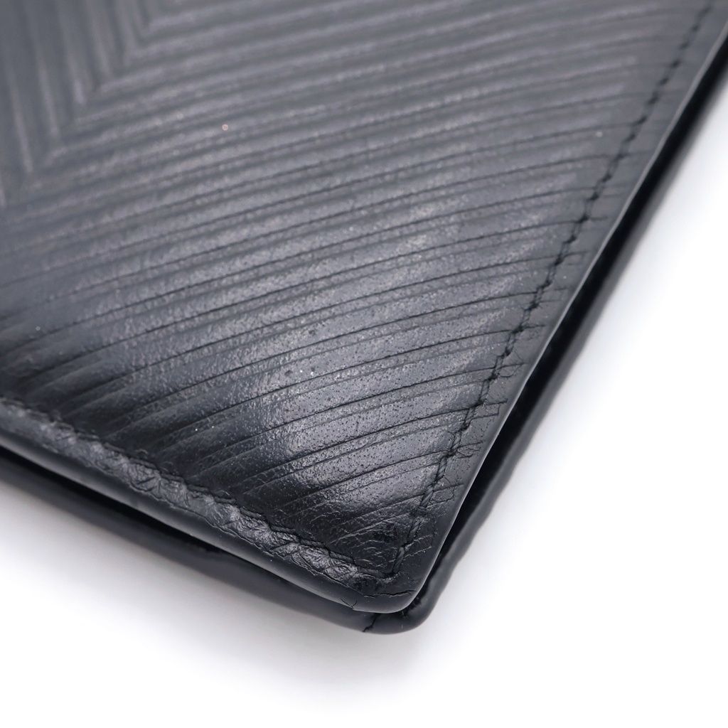Loewe Bifold Leather Coin Wallet Black — view 4