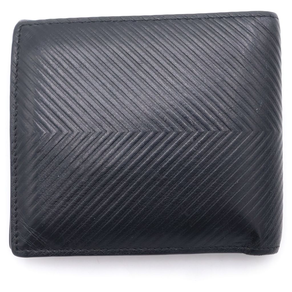 Loewe Bifold Leather Coin Wallet Black — view 2