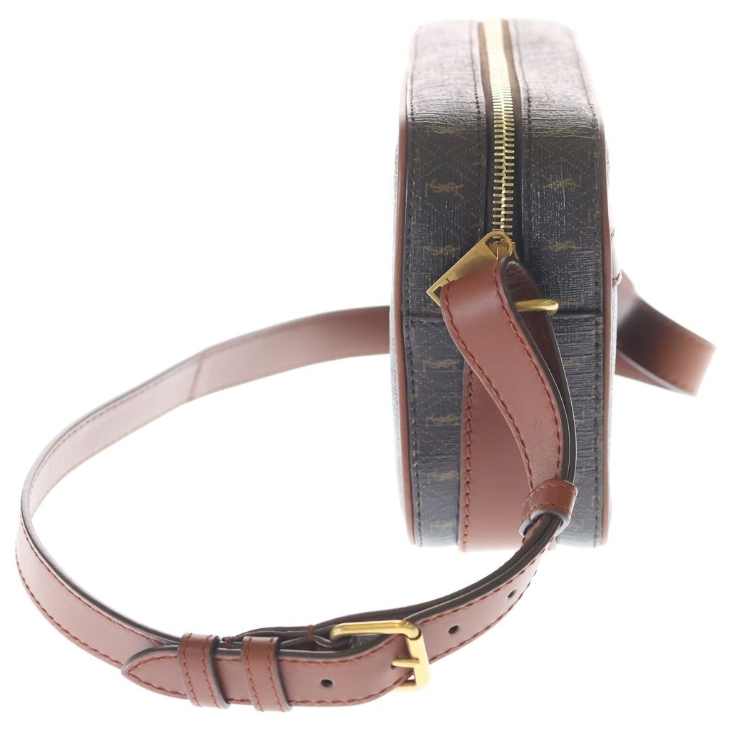 Saint Laurent Paris Monogram Camera Bag Cassandra Bag Brown — view 3