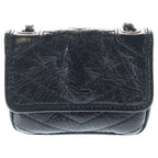 Saint Laurent Paris Niki Chain Case Cassandra Mini Pouch Black