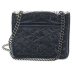 Saint Laurent Paris Niki Chain Case Cassandra Mini Pouch Black — view 2
