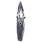 Fendi Handbag Diavolo Black Leather Gold — view 3
