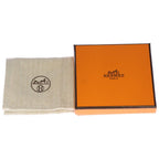 Hermes Roulis Double Tour Leather Bracelet Rose Sakura Gold Plated Pink — view 6