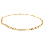 Chanel Cambon CC Logo Medal Chain Belt Gold Plated — view 2