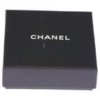 Chanel Mark Rhinestone Brooch Pin Badge Gold — view 6