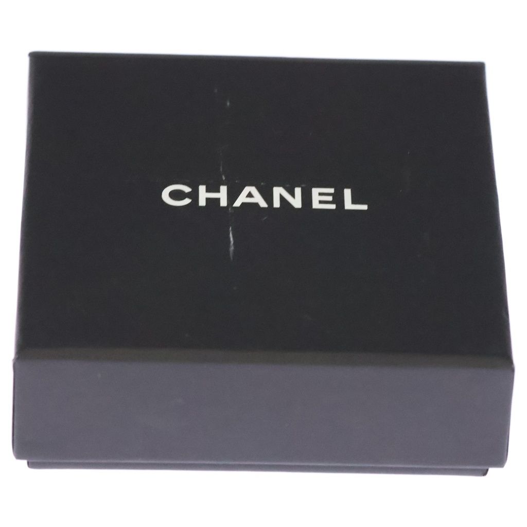 Chanel Mark Rhinestone Brooch Pin Badge Gold — view 6