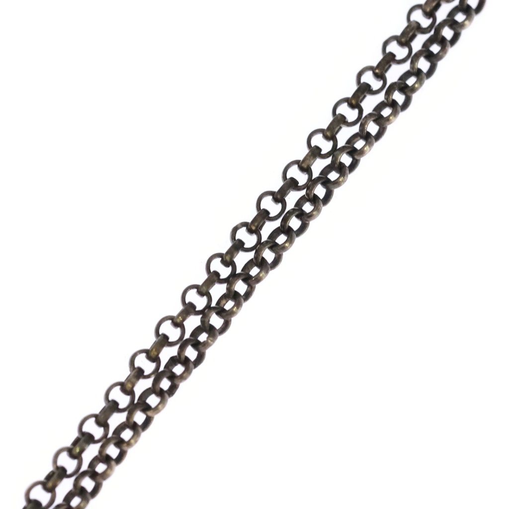 Chanel Icon Pendant Chain Black — view 4
