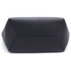 Louis Vuitton Lockme Cabas Tote Bag Black Leather Silver — view 4