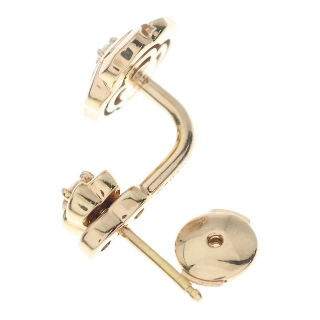 Chanel Camellia Collection Transformable Single Earring Pink Gold Diamond 18k — view 5