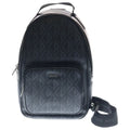 Dior Rider CD Diamond Mini Sling Bag Black Canvas Silver