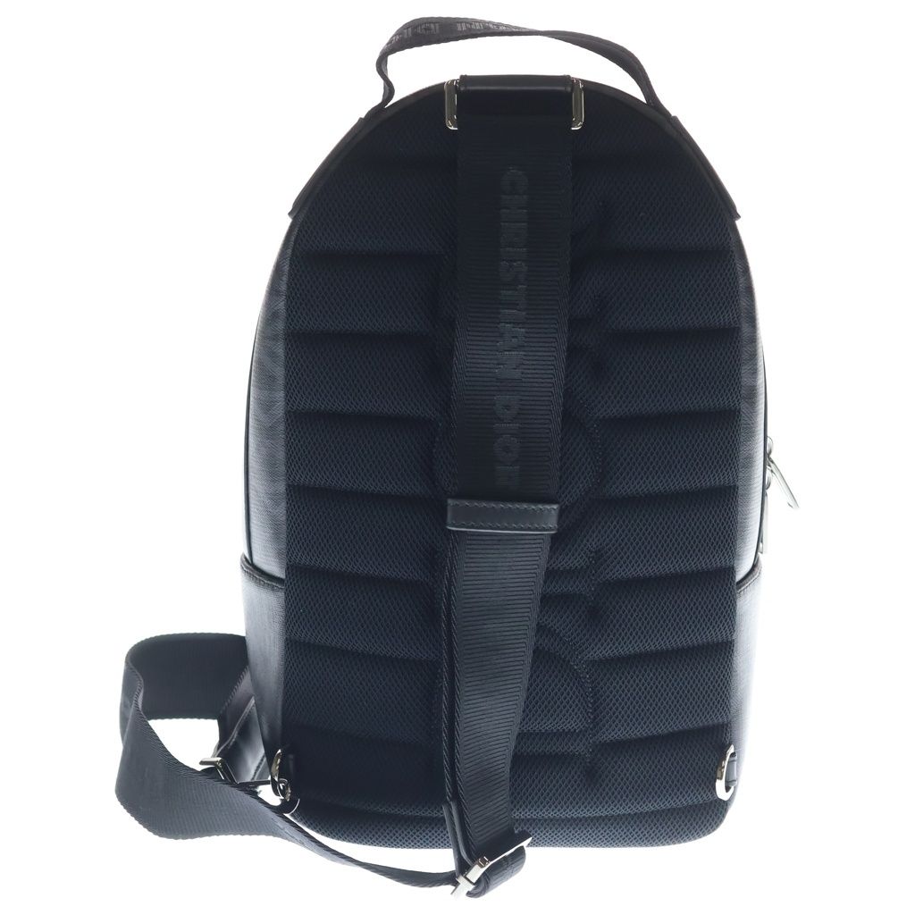Dior Rider CD Diamond Mini Sling Bag Black Canvas Silver — view 2
