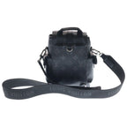 Louis Vuitton Monogram Eclipse Nano Christopher 2-Way Shoulder Bag Black Noir — view 2