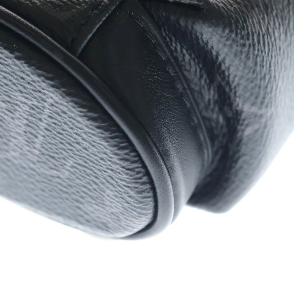 Louis Vuitton Monogram Eclipse Nano Christopher 2-Way Shoulder Bag Black Noir — view 5