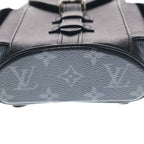 Louis Vuitton Monogram Eclipse Nano Christopher 2-Way Shoulder Bag Black Noir — view 4