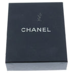 Chanel CC Logo Pearl Brooch Pin Badge Black — view 6