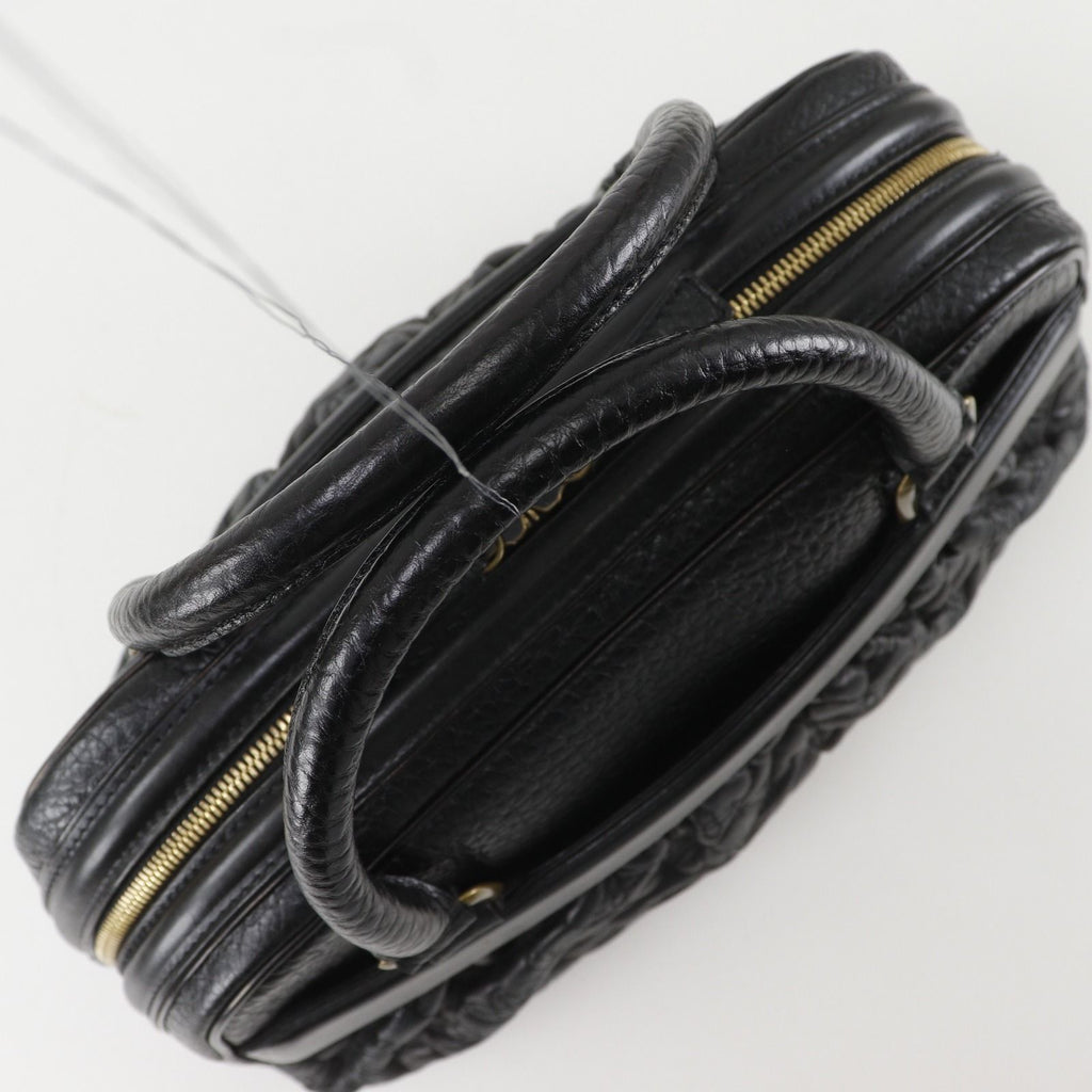 Louis Vuitton Mitzi Monogram Vienna Lambskin Noir Black Handbag — view 5