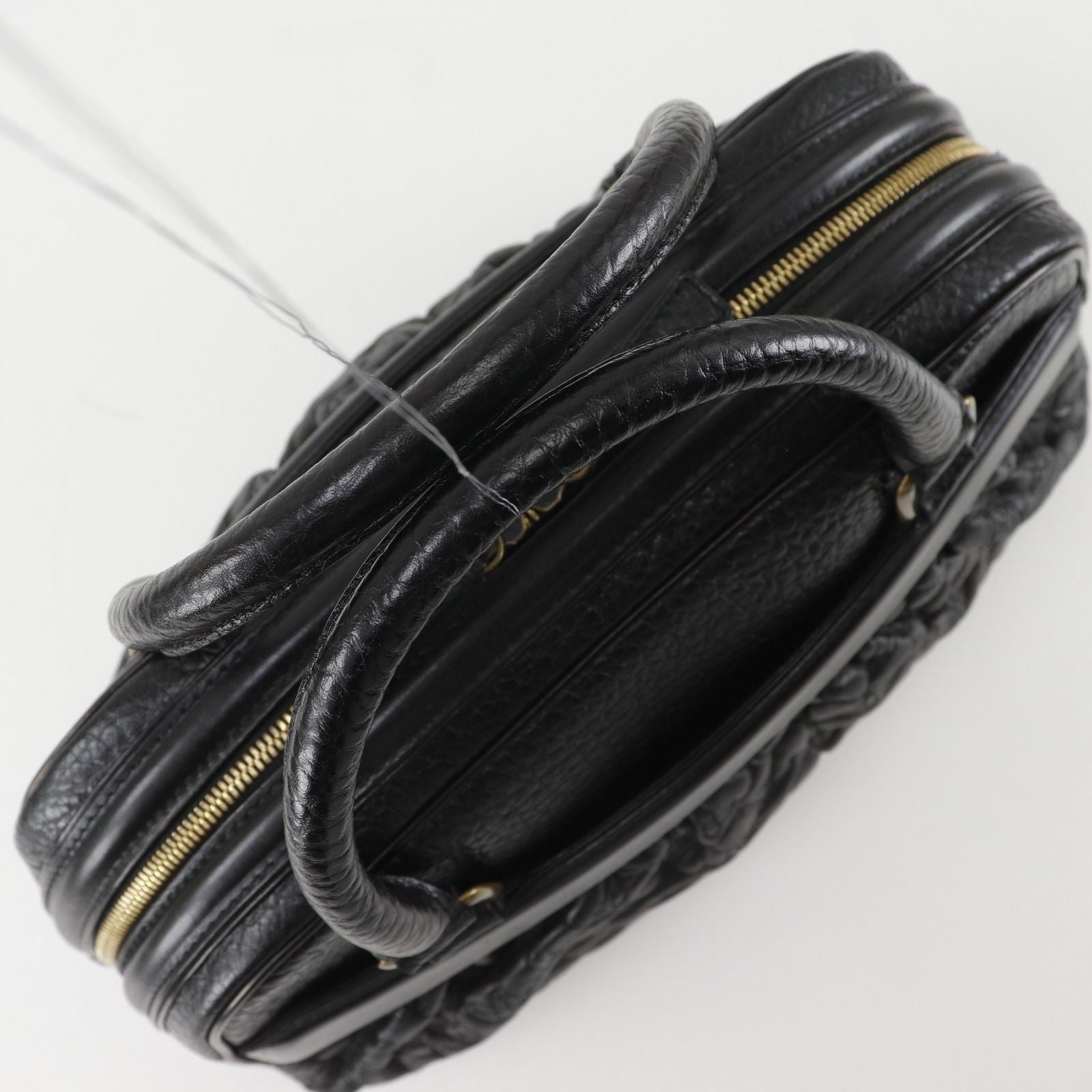 Louis Vuitton Mitzi Monogram Vienna Lambskin Noir Black Handbag — view 5
