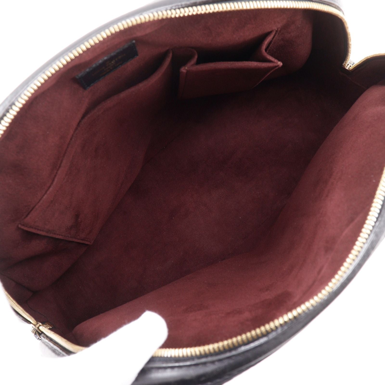 Louis Vuitton Mitzi Monogram Vienna Lambskin Noir Black Handbag — view 6